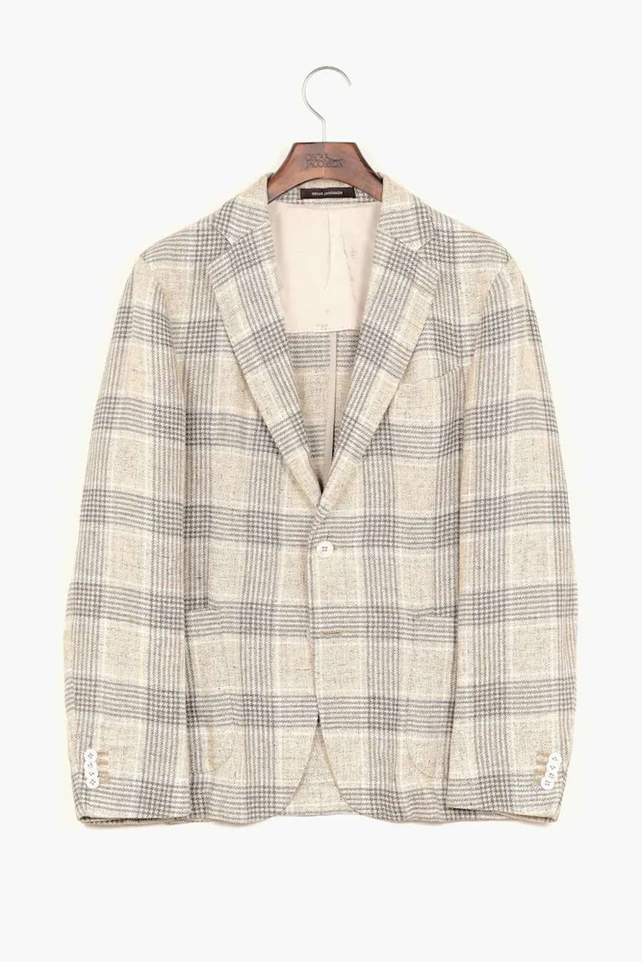 Slim Fit Hopsack Kavaj