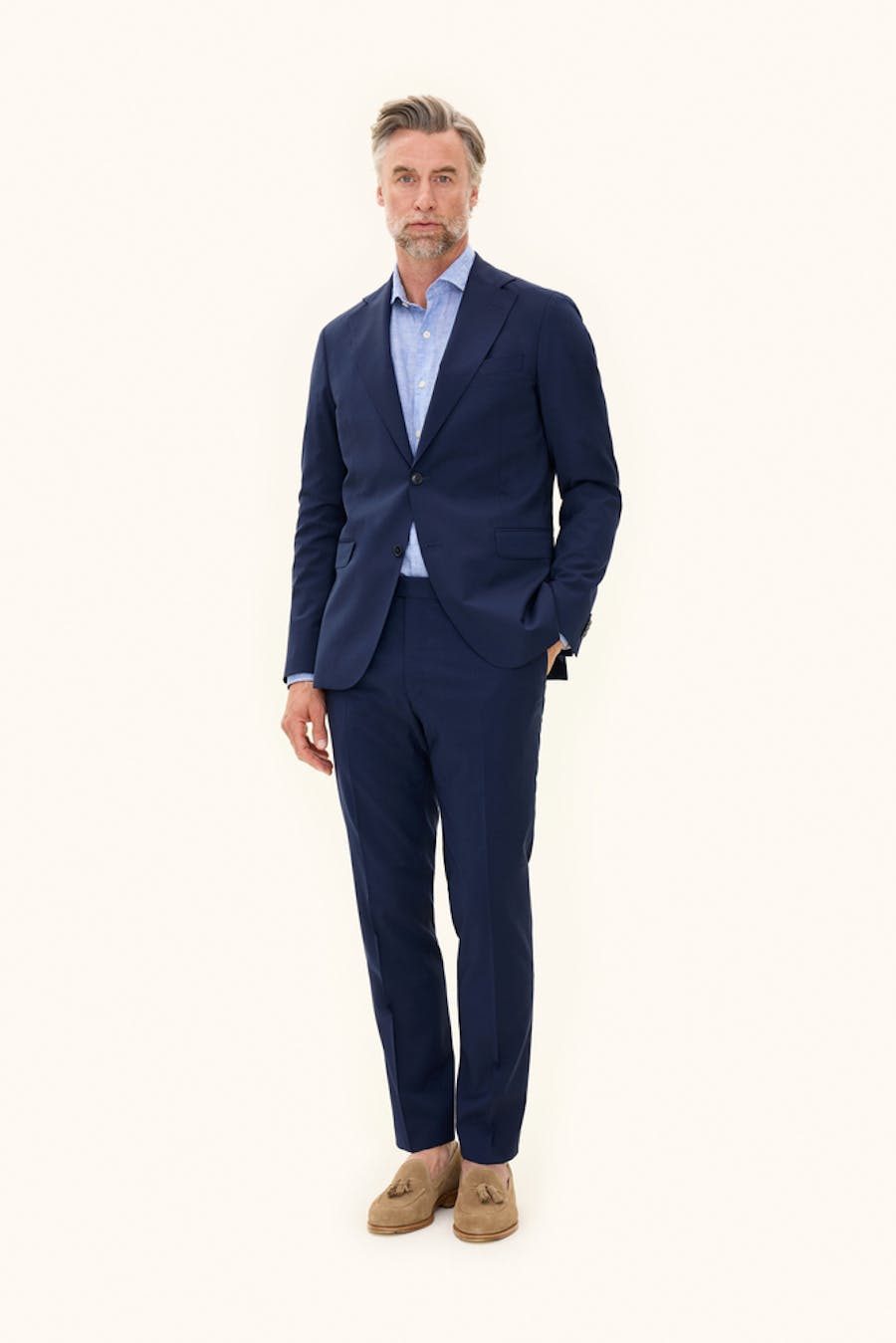 Slim Fit Microstructure Dress