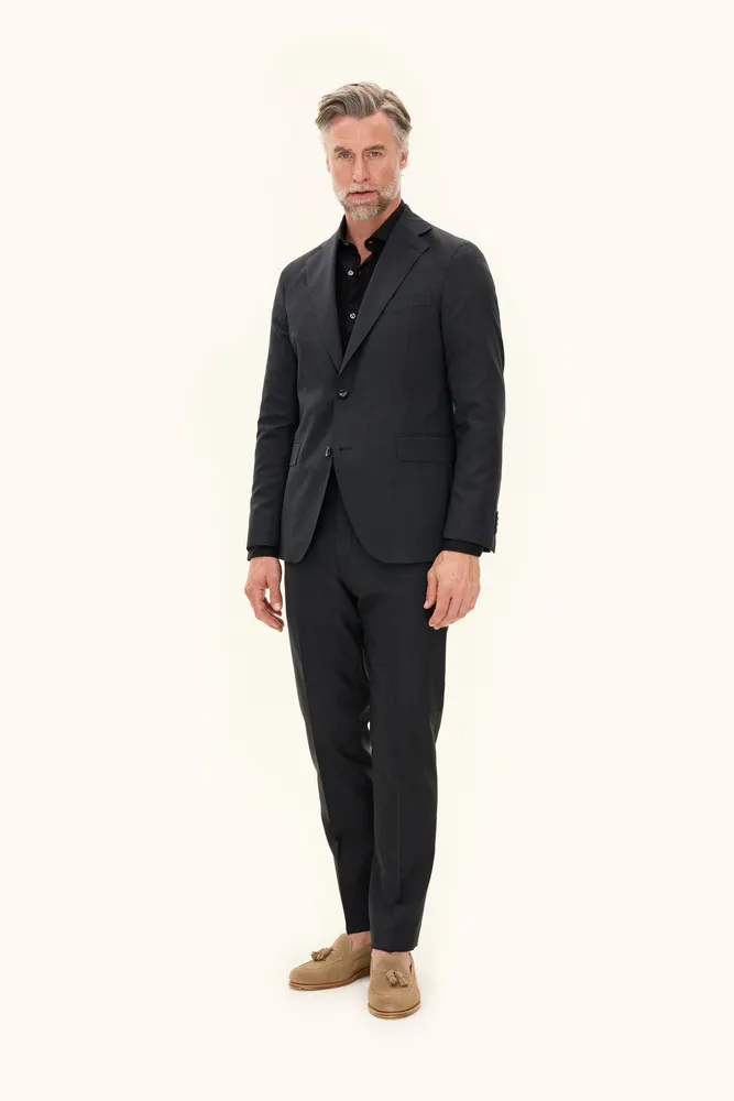 Regular Fit Microstructure Suit