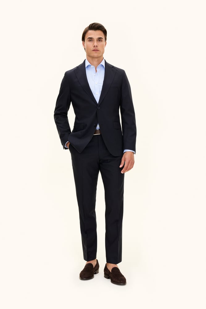 Regular Fit Microstructure Kostym