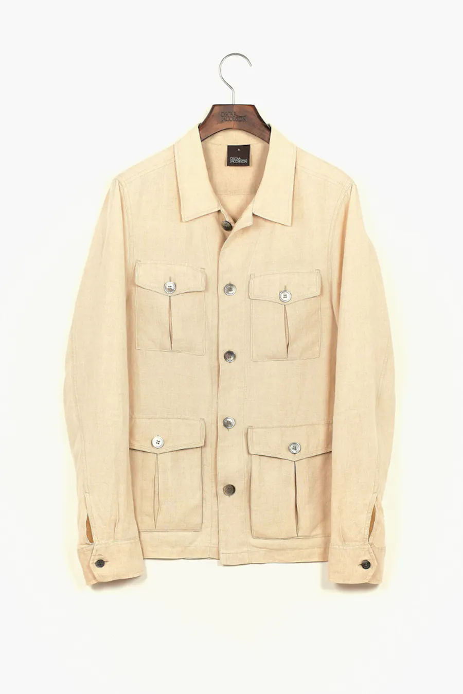 Regular Fit Overshirt Linne