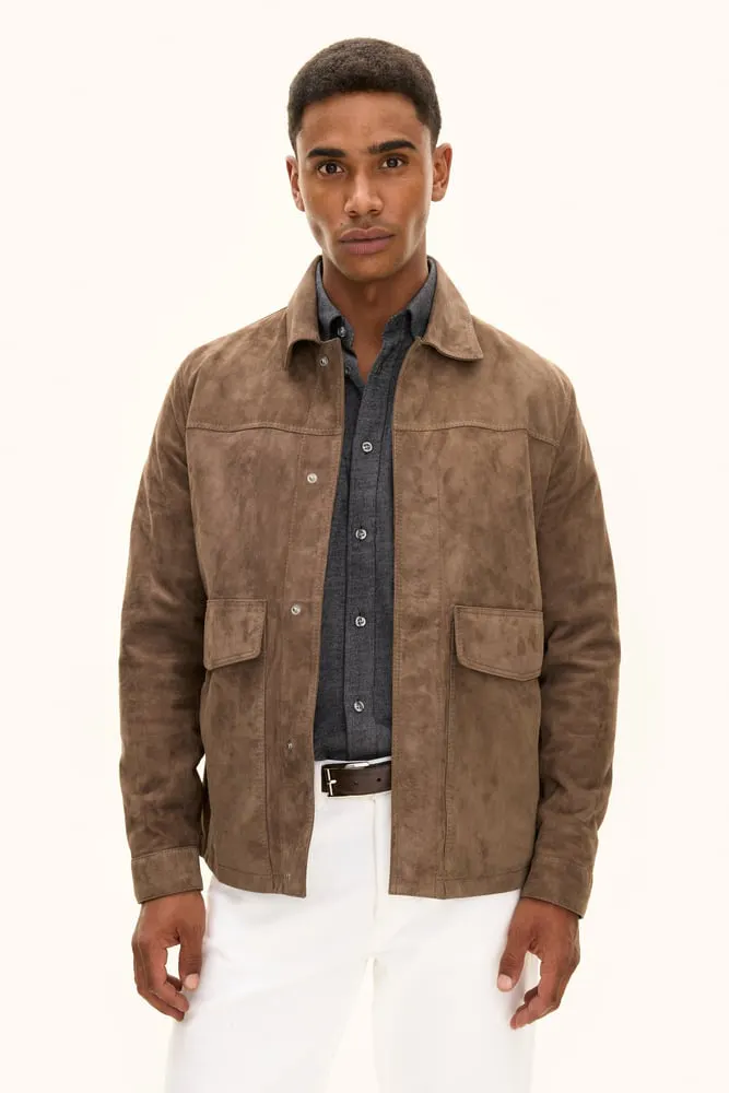 Regular Fit Overshirt Mocka