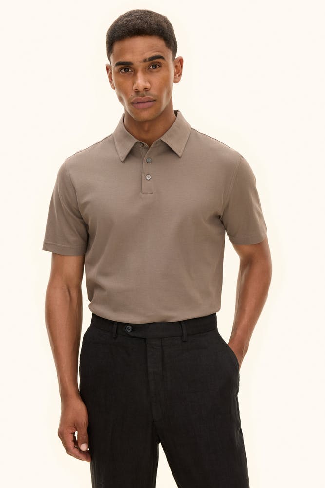 Regular Fit Cotton Polo Shirt
