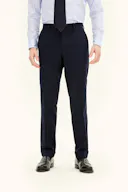 Slim Fit Stripete Flanellbukser