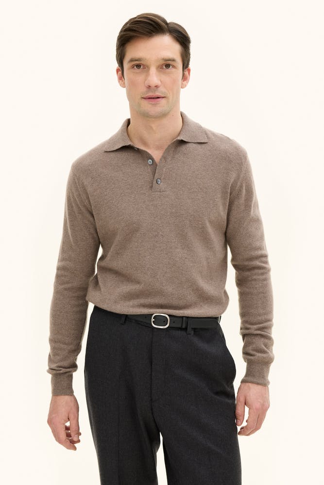 Regular Fit Piké Ull-Kashmir