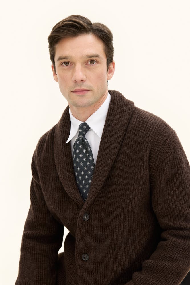 Regular Fit Cardigan Wool Blend