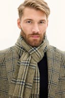 Checked Scarf