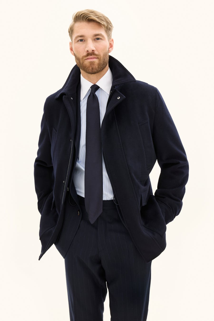 Traveller Jakke Børstet Uld