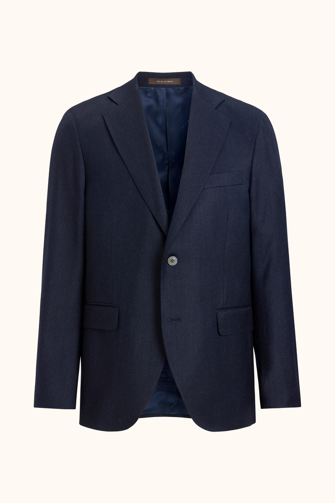 Regular Fit Stretch Flanellkavaj