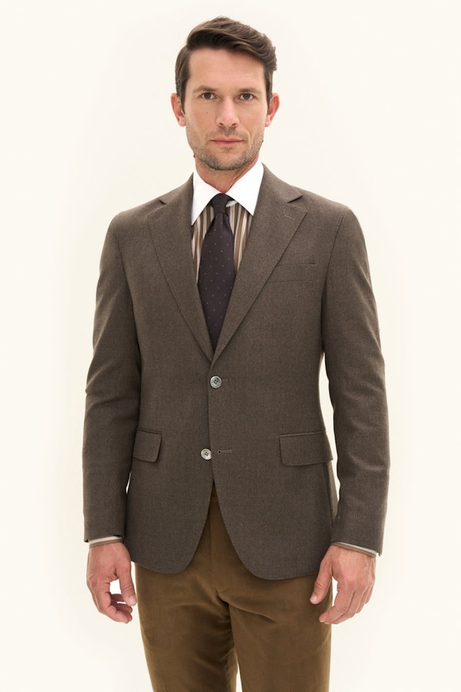 Regular Fit Flanell Blazer