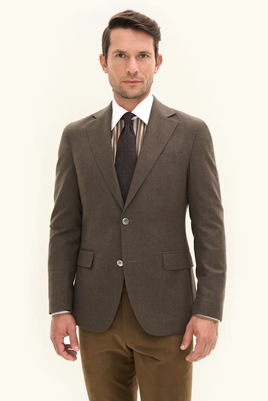 Regular Fit Flanell Blazer