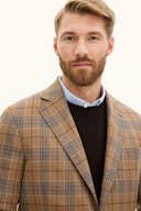 Regular Fit Checked Blazer