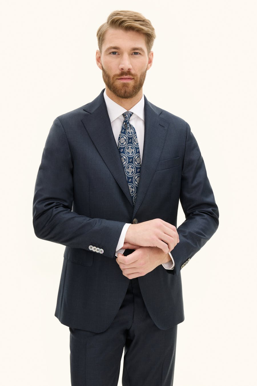 Regular Fit Glatt Blazer