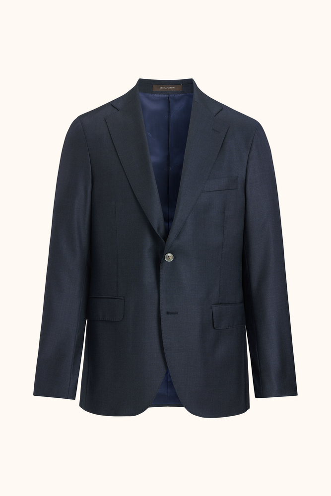 Regular Fit Plain Weave Blazer