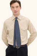 Blomstermønstret Ullslips