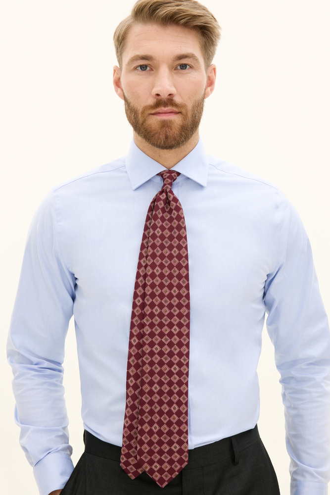 Patterned Silk Tie