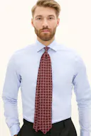 Patterned Silk Tie