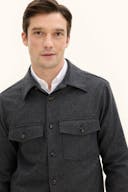 Regular Fit Overshirt Ullflanell