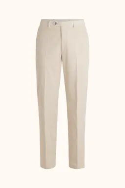 Regular Fit High Waist Corduroy Trousers