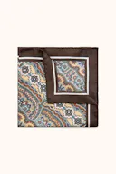 Paisley Pattern Silk Handkerchief