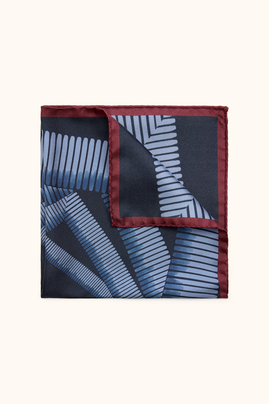 Mønstret Lommetørkle