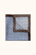 Floral Pattern Silk Handkerchief