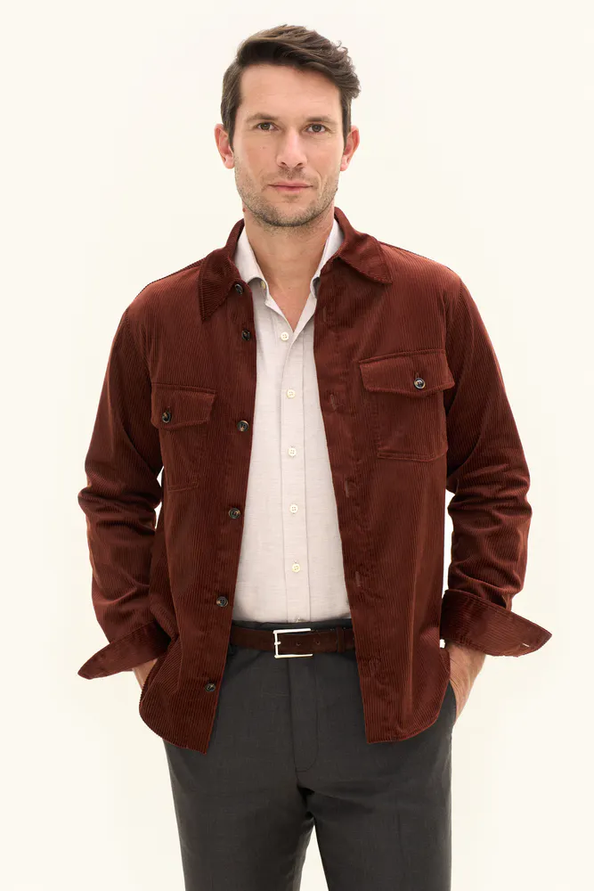 Regular Fit Overshirt Cottonstretch