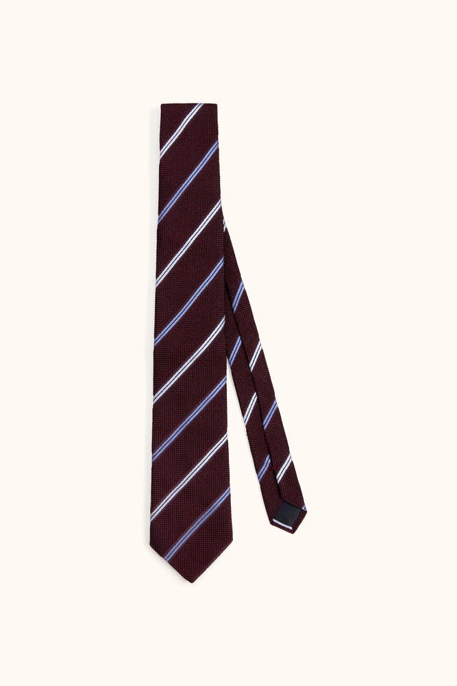 Silk Stripe Tie