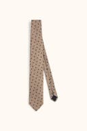 Mønstret slips Silke