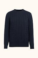 Regular Fit Roundneck Bomuld Sweater