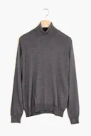 Slim Fit Rundhalsad Tröja Merinoull