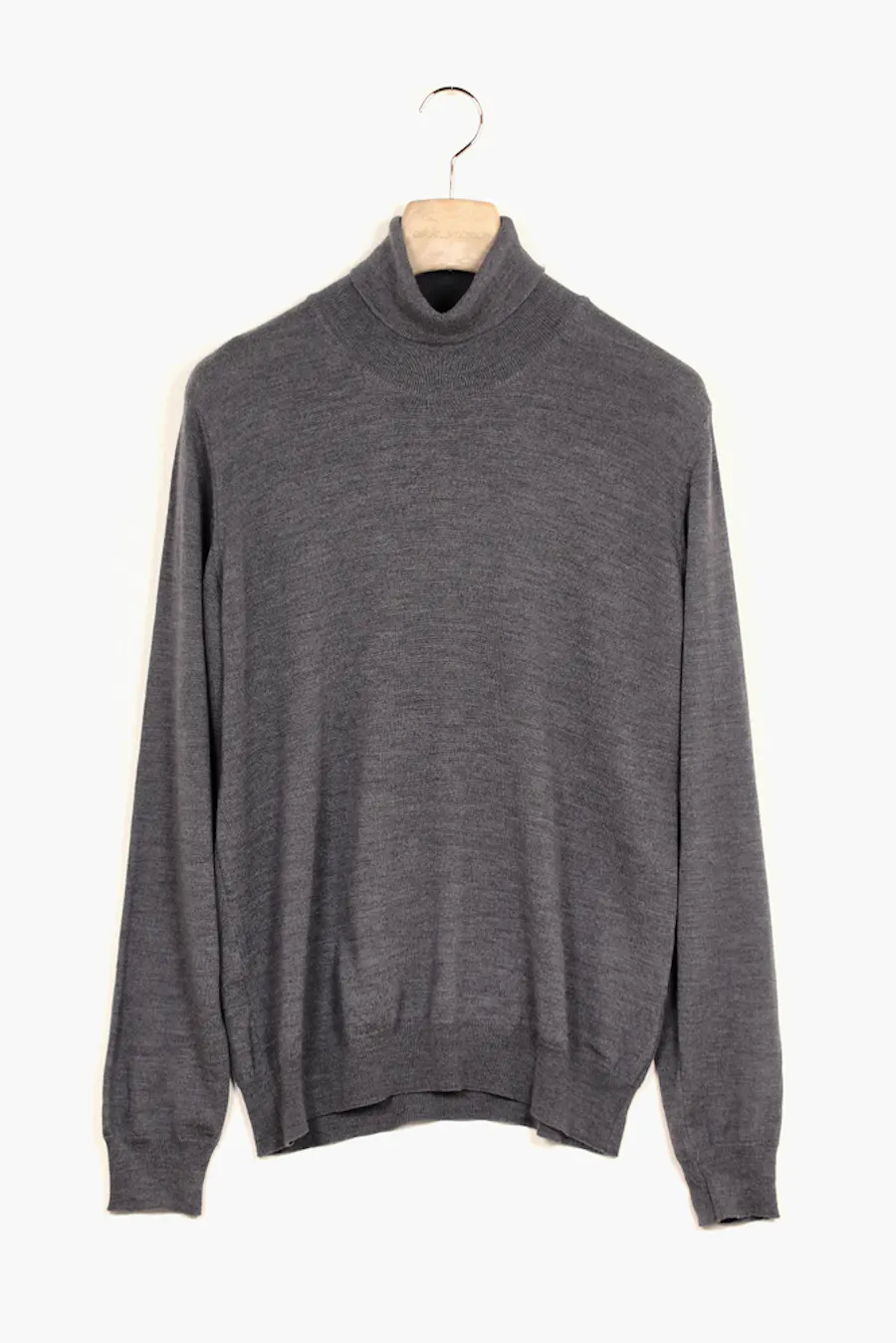 Slim Fit Rundhalsad Tröja Merinoull