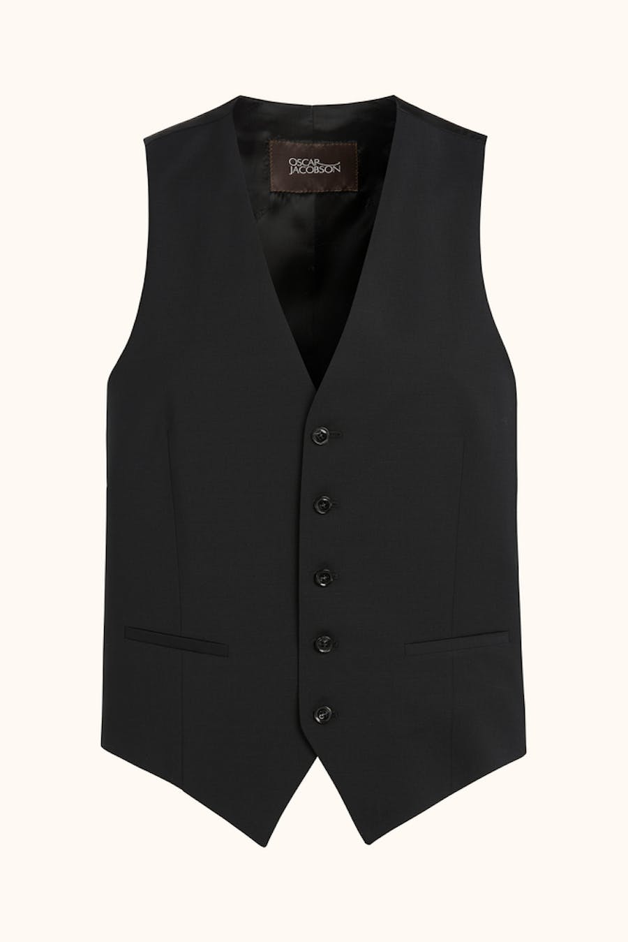 Regular  Fit Microstructure Vest