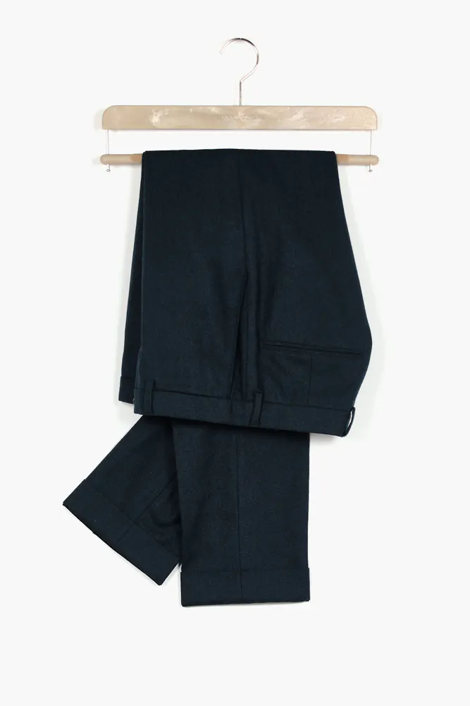 Slim Fit Flanellbyxor