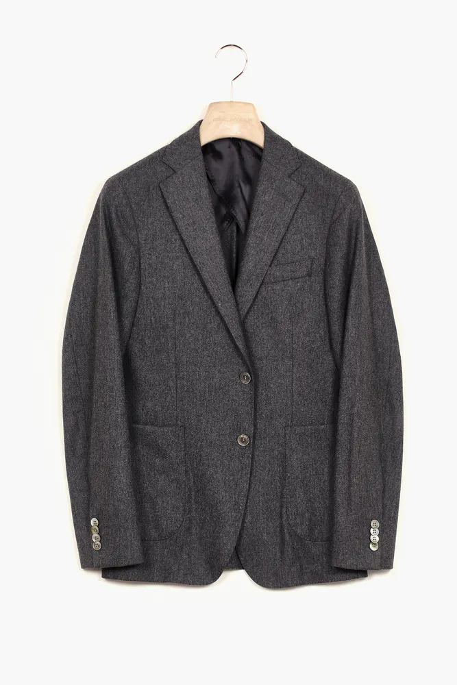 Slim Fit Flanellkavaj