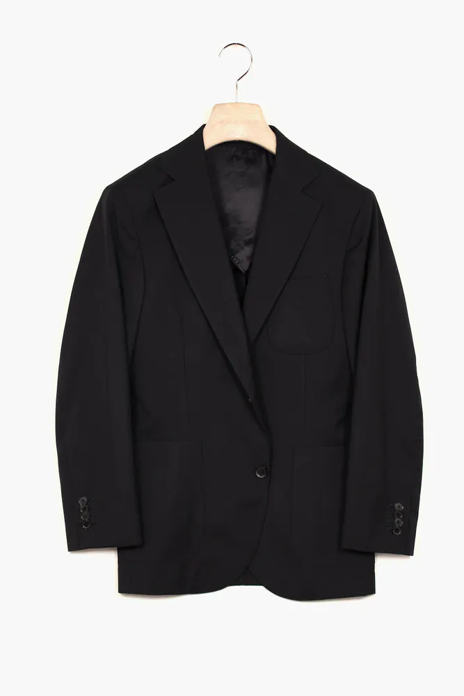 Slim Fit Microstructure Kavaj