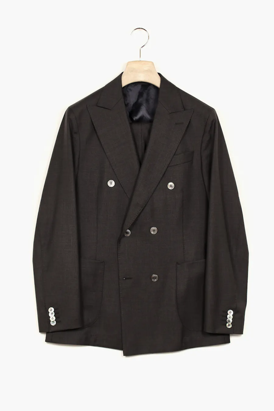 Dubbelknäppt Slim Fit Kostym