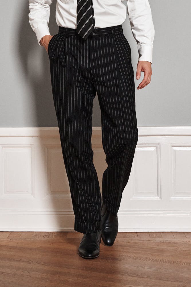 Regular Fit Bukser Høy Midje Legg foran