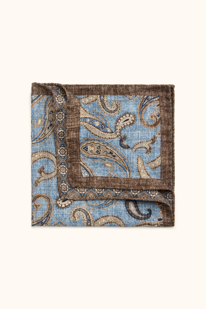 Paisley Mønstret Silke Handkerchief