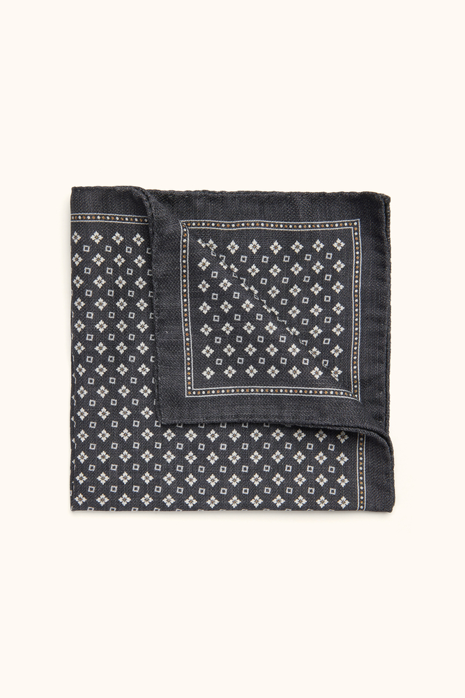 Mønstret Lommetørkle