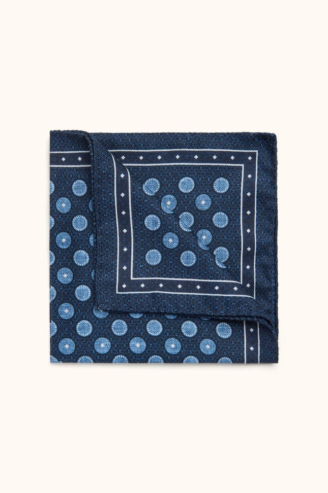 Mønstret Lommetørkle