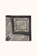 Paisley Mønstret Silke Lommetørkløde