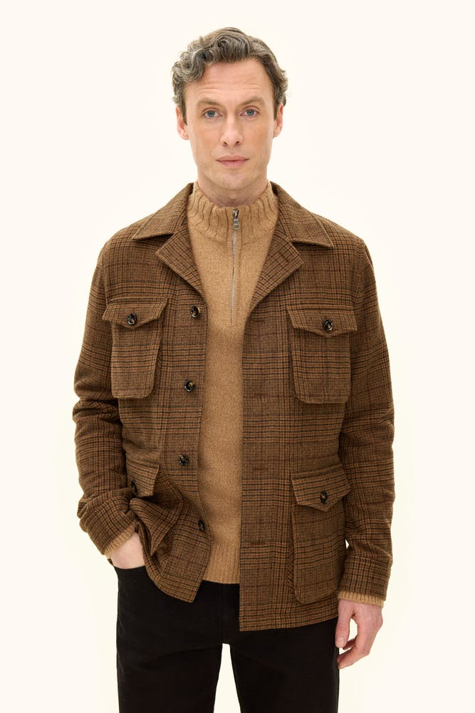 Regular Fit Safari Overshirt