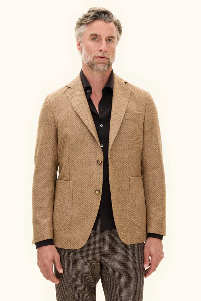 Regular Fit Strukturerad Kavaj