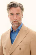 Regular Fit Dubbelknäppt Kavaj Baby Camel