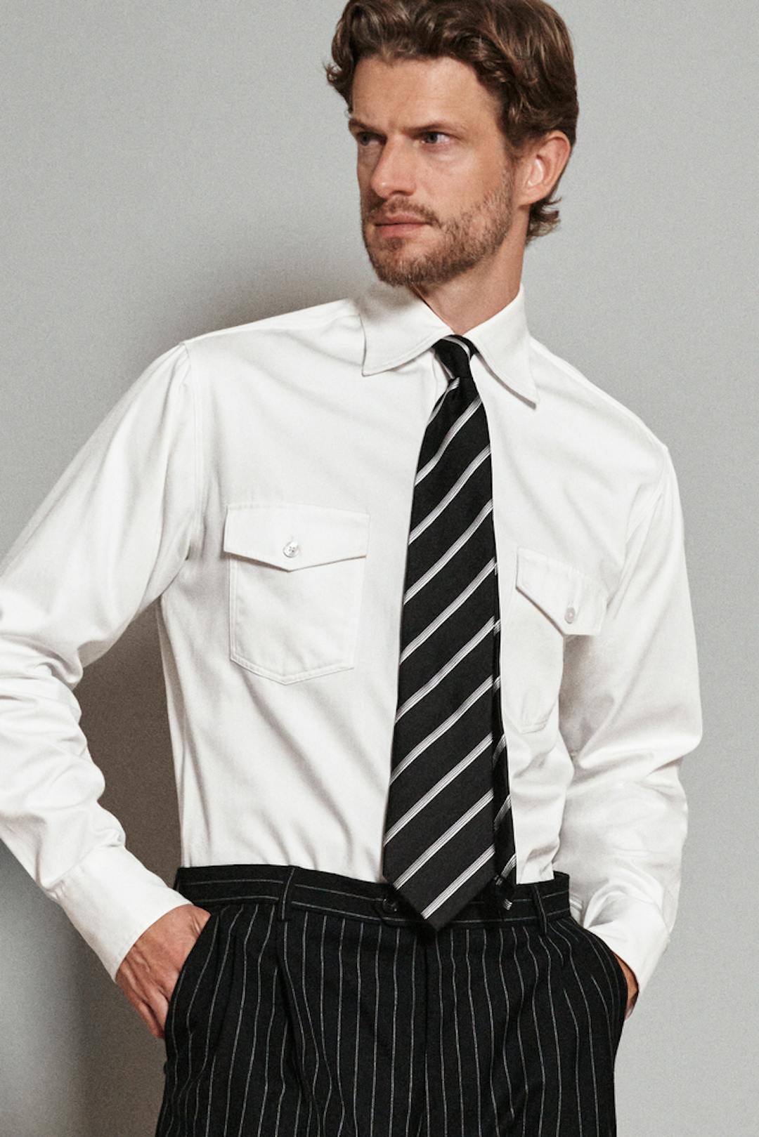 Stripete Slips Silke