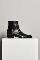 Zipped Cuban Heel Boots