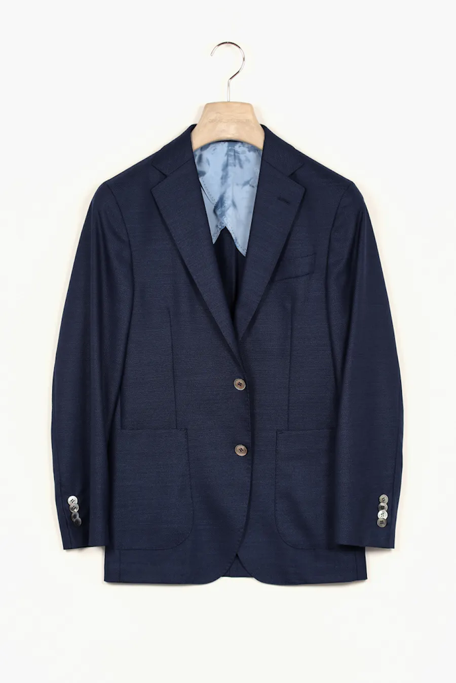 Slim Fit Sharkskin Kavaj