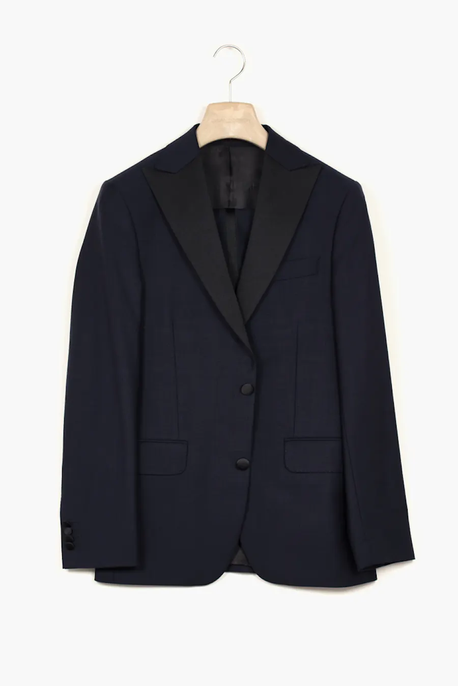 Slim Fit Microstructure Smokingkostym