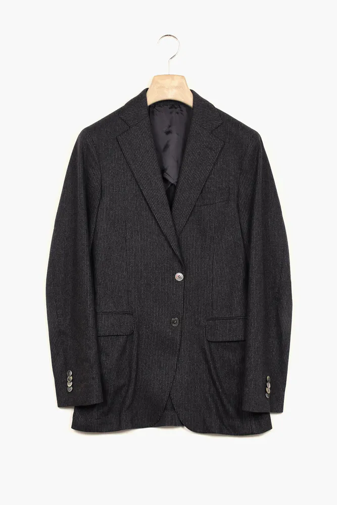 Slim Fit Flanellkavaj
